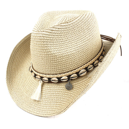 Palmdale Straw Cowboy Hat - Classic Western Style For Sunny Days And Casual Outings