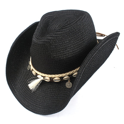 Palmdale Straw Cowboy Hat - Classic Western Style For Sunny Days And Casual Outings