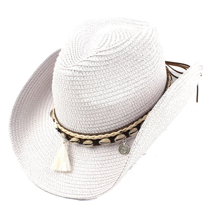 Palmdale Straw Cowboy Hat - Classic Western Style For Sunny Days And Casual Outings