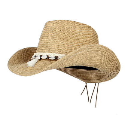 Palmdale Straw Cowboy Hat - Classic Western Style For Sunny Days And Casual Outings