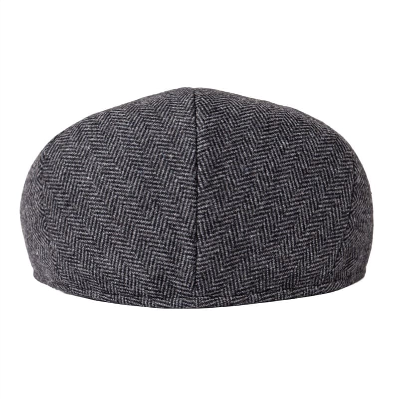 Palmer Wool Blend Flat Cap - Timeless Style With Classic Comfort For All Occasions