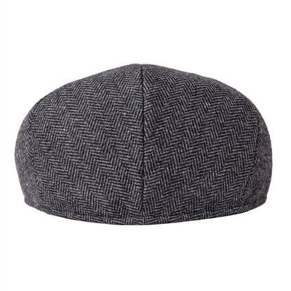 Palmer Wool Blend Flat Cap - Timeless Style With Classic Comfort For All Occasions