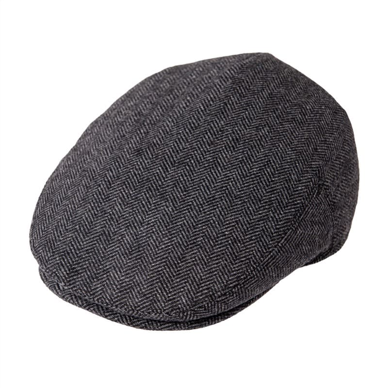 Palmer Wool Blend Flat Cap - Timeless Style With Classic Comfort For All Occasions