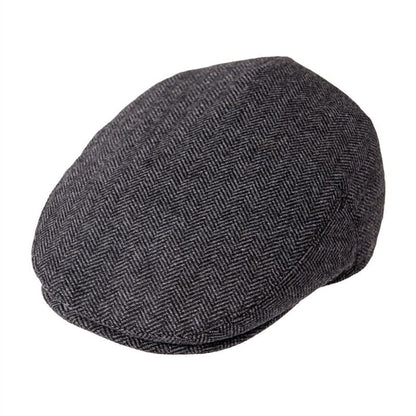Palmer Wool Blend Flat Cap - Timeless Style With Classic Comfort For All Occasions