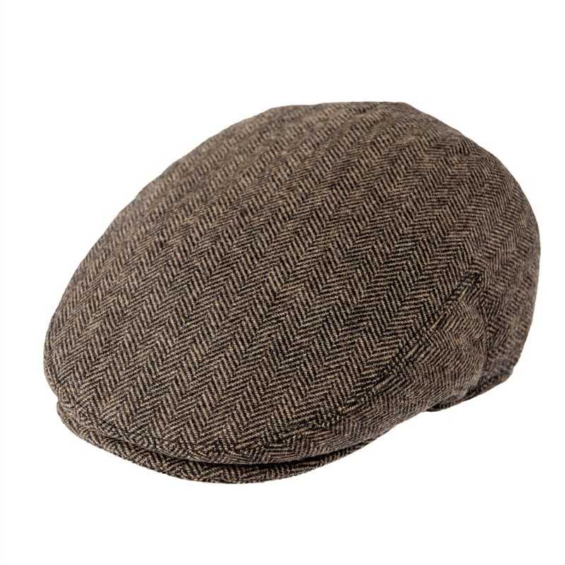 Palmer Wool Blend Flat Cap - Timeless Style With Classic Comfort For All Occasions