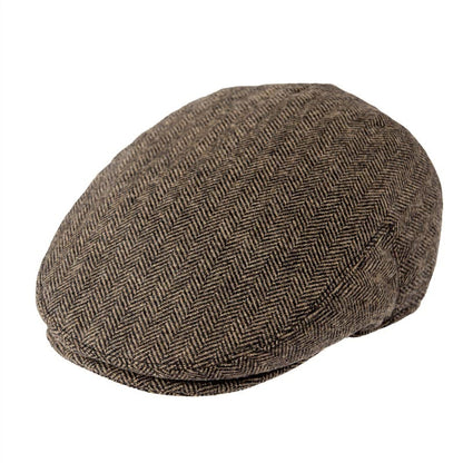 Palmer Wool Blend Flat Cap - Timeless Style With Classic Comfort For All Occasions