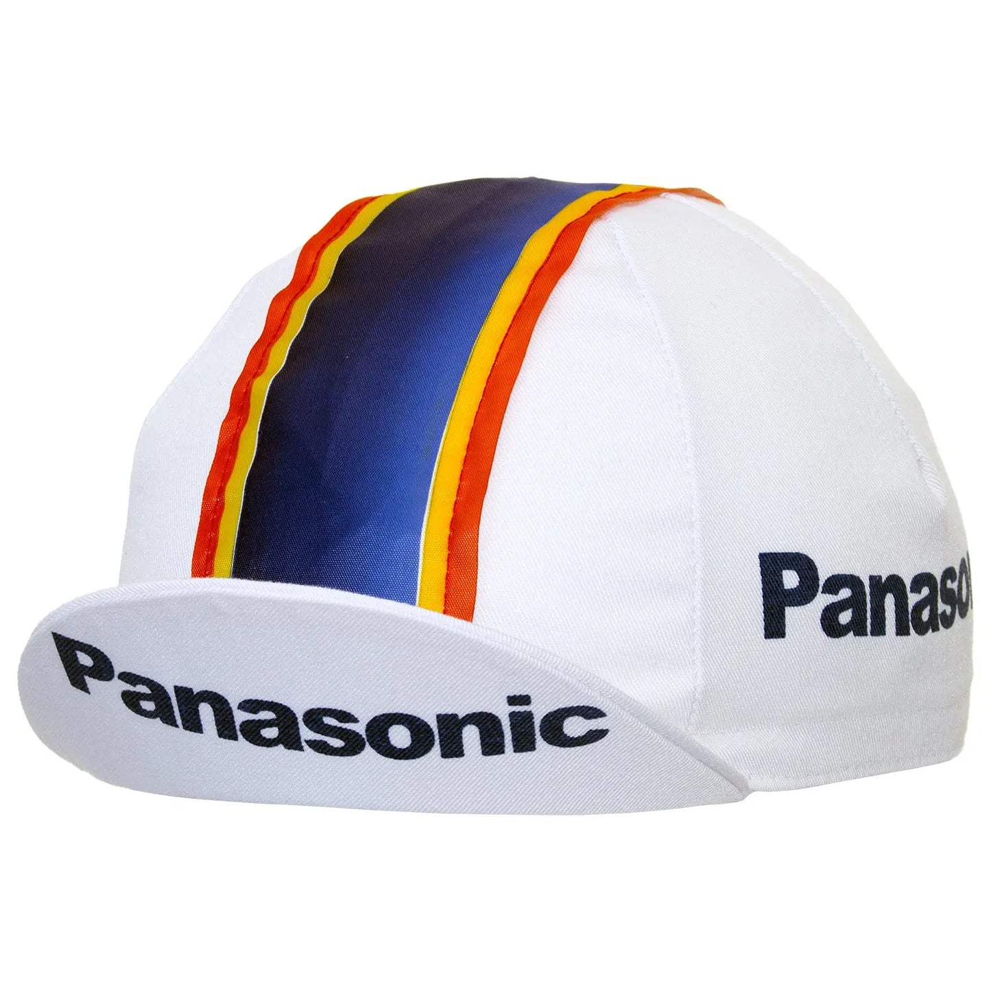 Panasonic Retro Cycling Cap Lightweight Acrylic For Everyday Rides Comfort