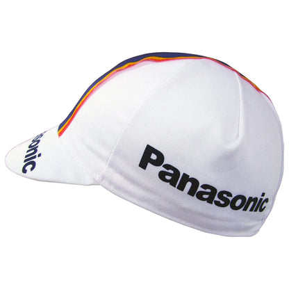 Panasonic Retro Cycling Cap Lightweight Acrylic For Everyday Rides Comfort