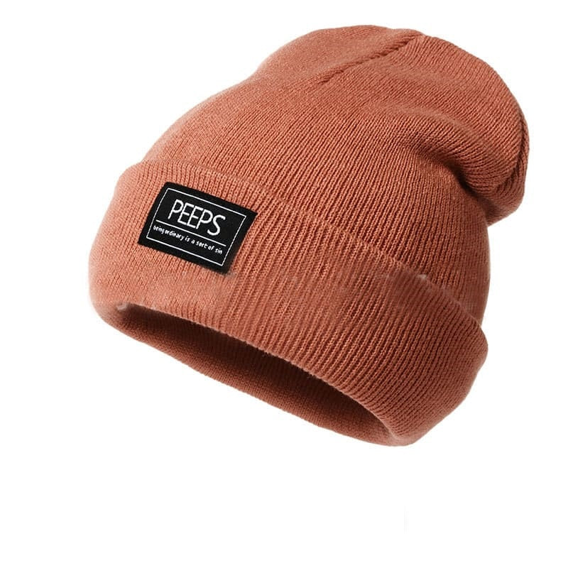 Peeps Plain Cotton Beanie - Urban Caps