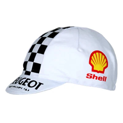 Peugeot Retro Cycling Cap Breathable Lightweight Acrylic For Classic Ride