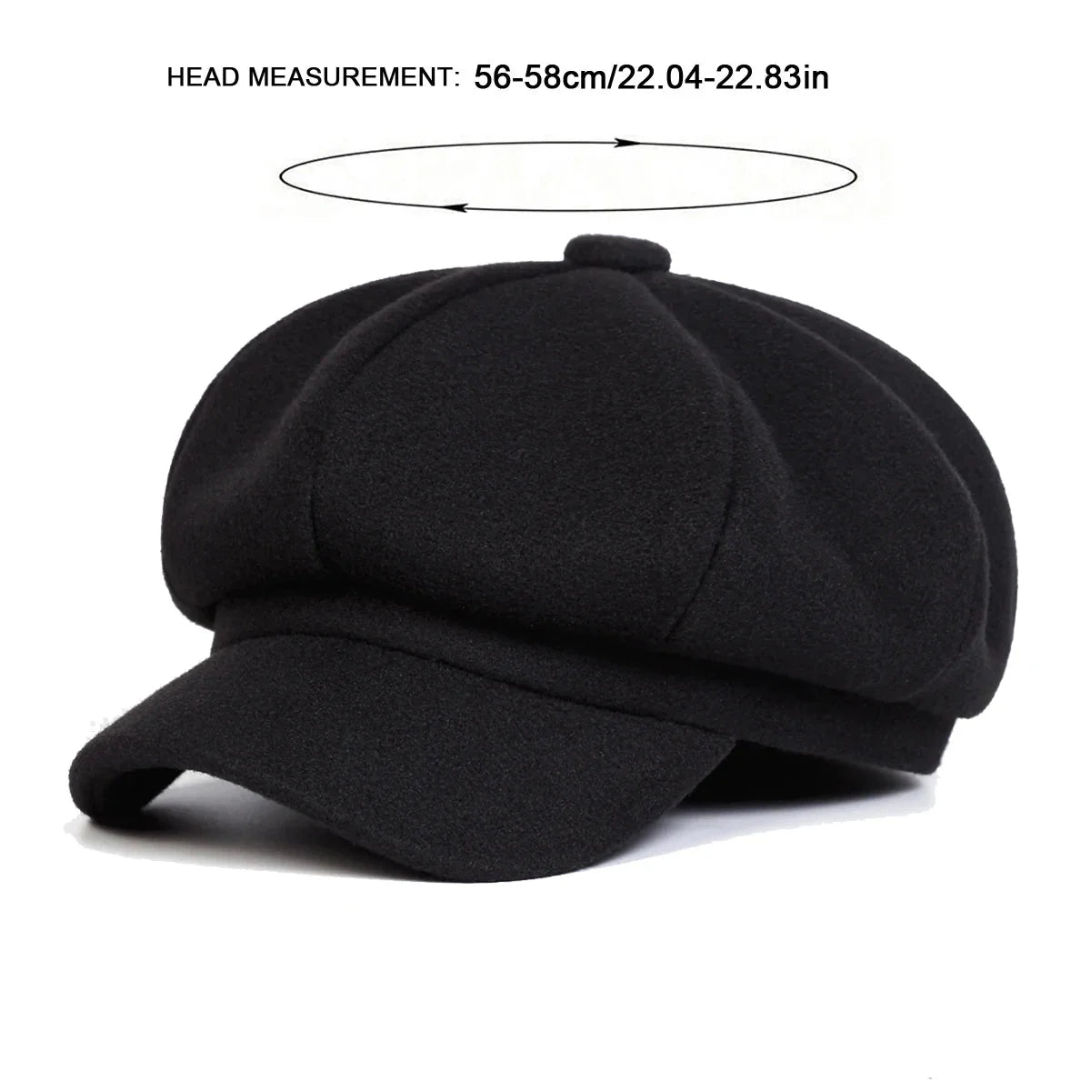 Philadelphia Retro Cotton Newsboy Cap - Timeless Casual Cap For Versatile Wardrobe