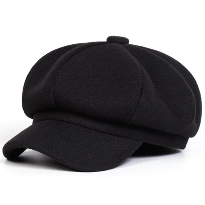 Philadelphia Retro Cotton Newsboy Cap - Timeless Casual Cap For Versatile Wardrobe