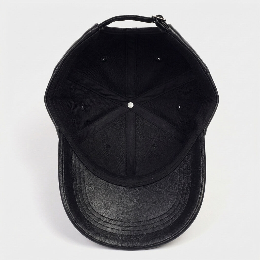 Leather Baseball Cap - Urban Caps