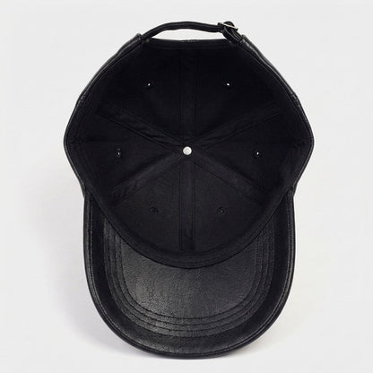 Leather Baseball Cap - Urban Caps