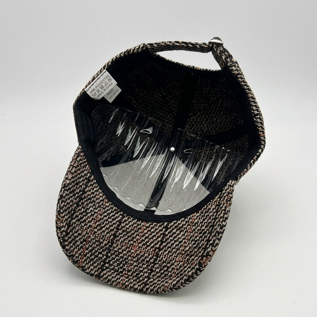 The Checkered Cotton Cap Premium Classic Collection - Urban Caps