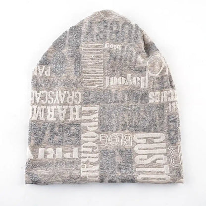 Pinkman Lettering Snood Beanie - Urban Caps