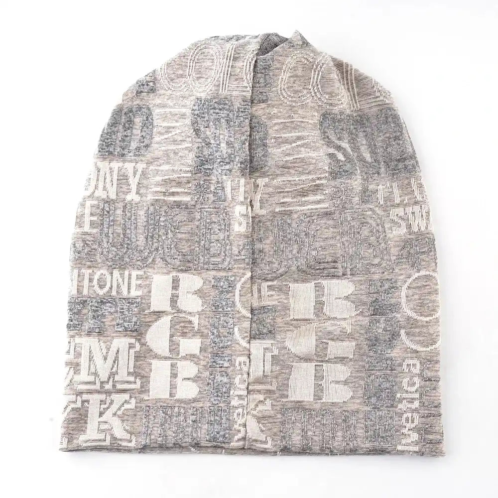 Pinkman Lettering Snood Beanie - Urban Caps