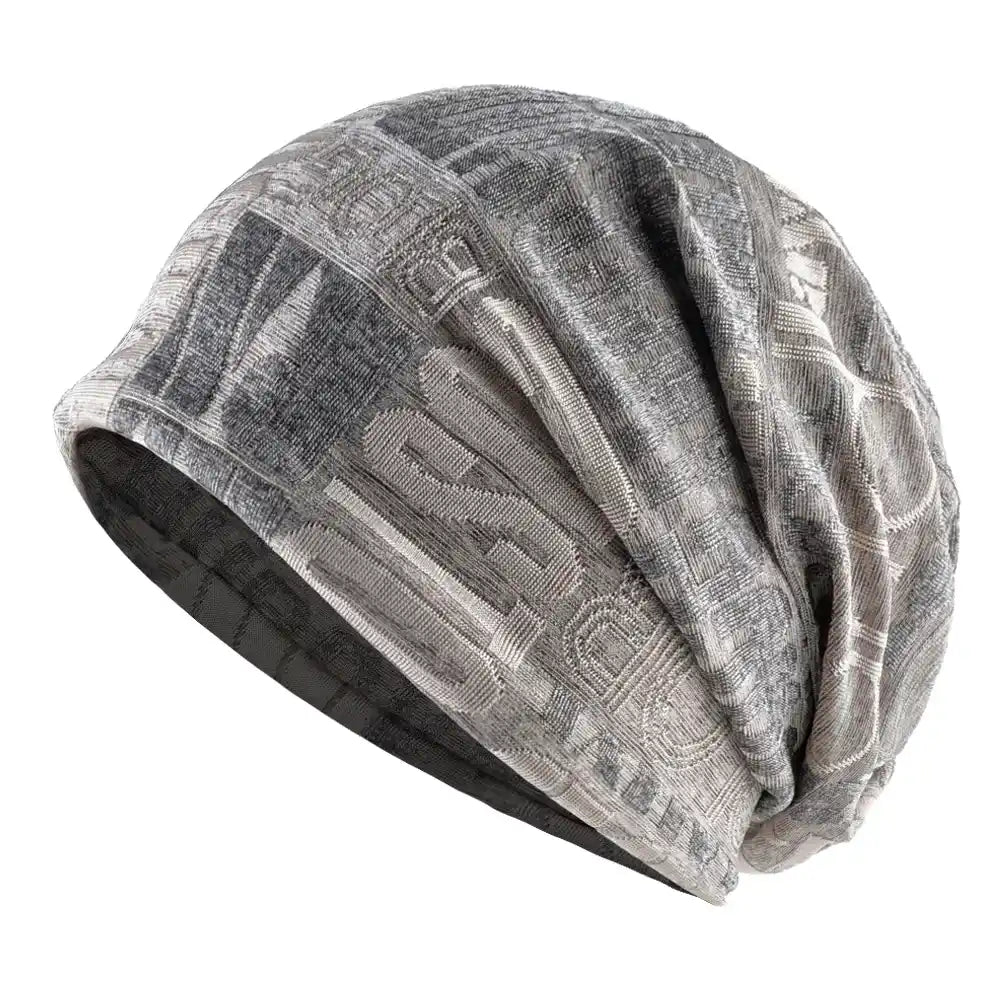 Pinkman Lettering Snood Beanie - Versatile Cold Weather Accessory With Bold Lettering