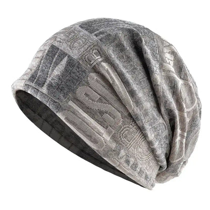 Pinkman Lettering Snood Beanie - Versatile Cold Weather Accessory With Bold Lettering