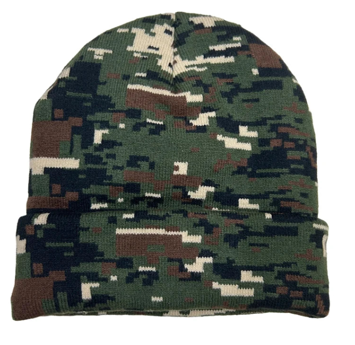 Urban Classic Camouflage Knit Beanie Lightweight - Urban Caps