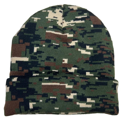 Urban Classic Camouflage Knit Beanie Lightweight - Urban Caps