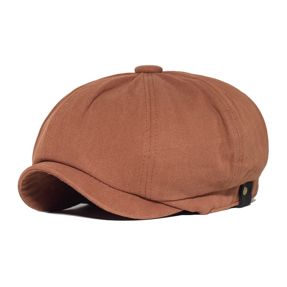 Poitiers Vintage Newsboy Cap - Cotton Vintage Style Cap For Classic City Looks Casual