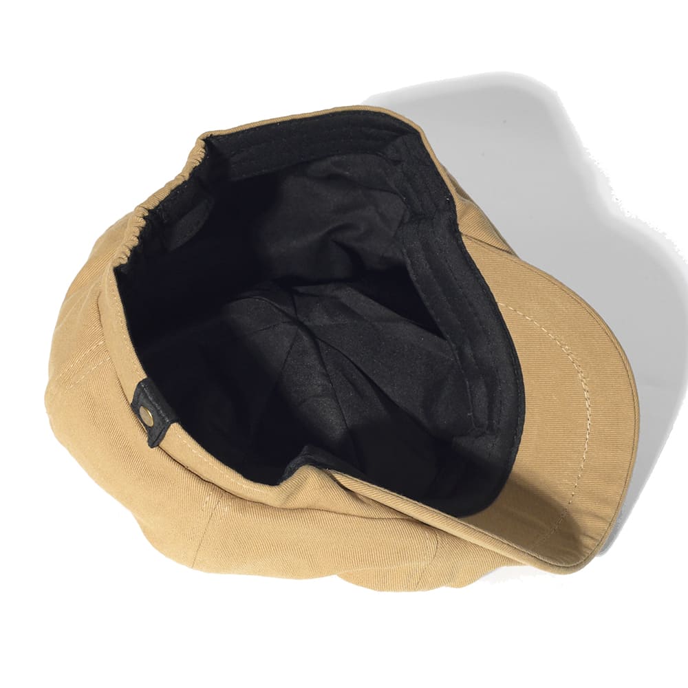 Poitiers Vintage Newsboy Cap - Cotton Vintage Style Cap For Classic City Looks Casual