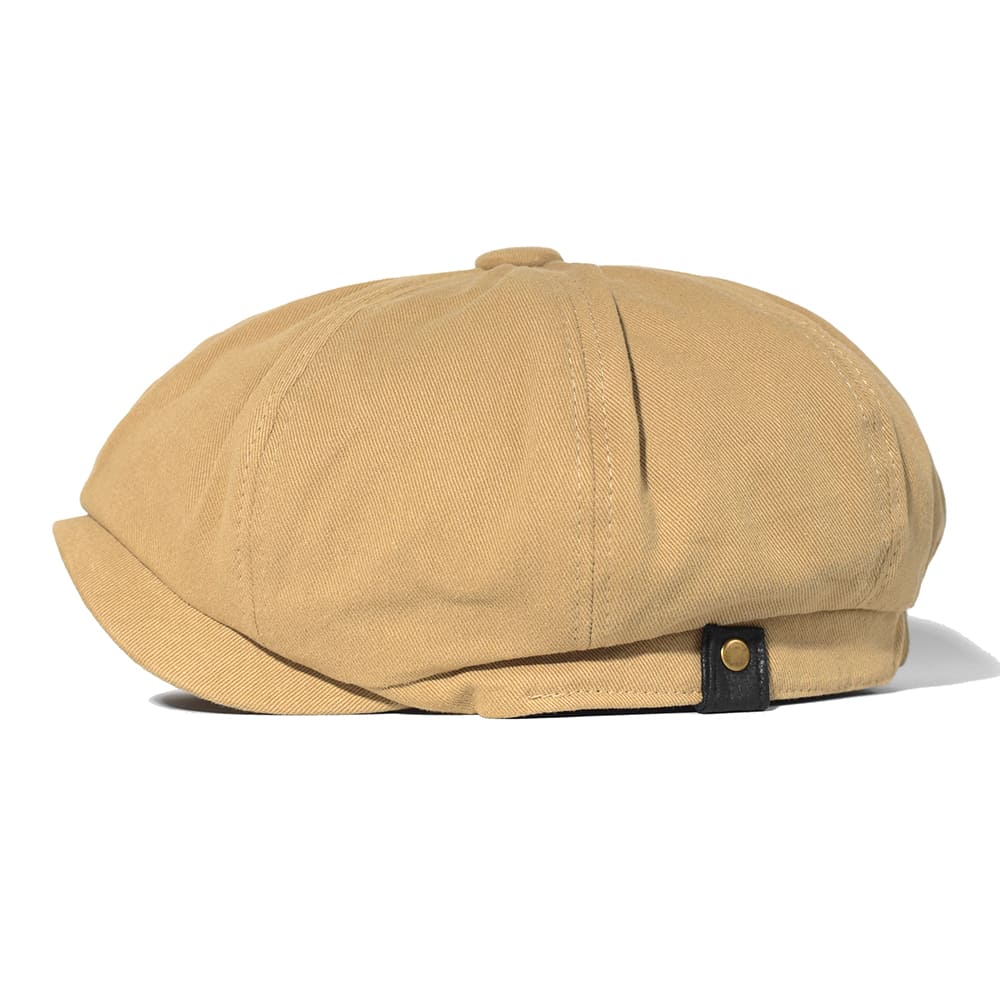 Poitiers Vintage Newsboy Cap - Cotton Vintage Style Cap For Classic City Looks Casual