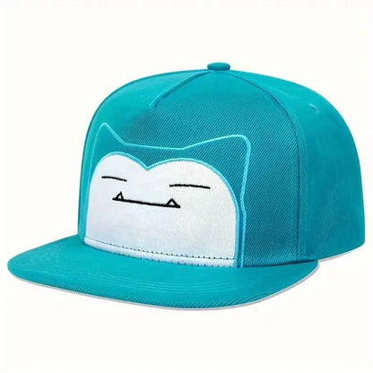 Pokemon Retro Snapback Cap - Classic Streetwear With Retro Gaming Flair For Pokemon Fans