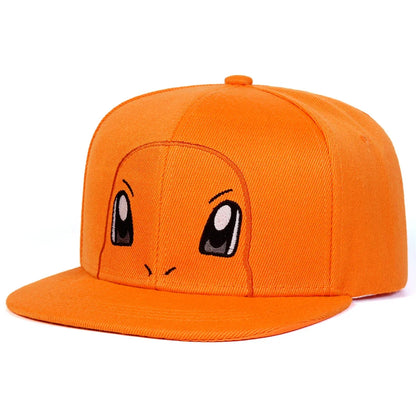 Pokemon Retro Snapback Cap - Classic Streetwear With Retro Gaming Flair For Pokemon Fans
