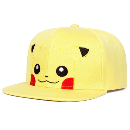 Pokemon Retro Snapback Cap - Classic Streetwear With Retro Gaming Flair For Pokemon Fans