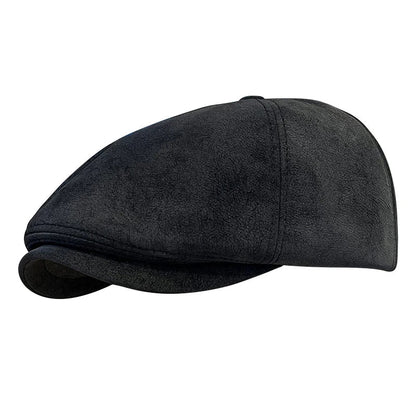 Portsmouth Vintage Suede Cap - Classic Vegan Suede Cap With Timeless Casual Style