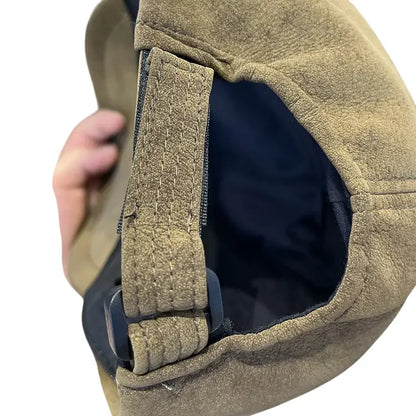 Portsmouth Vintage Suede Cap - Classic Vegan Suede Cap With Timeless Casual Style