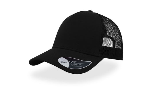 Atlantis Rapper Jersey Cap – Structured Front with 8-Stitch Visor & Cotton Sweatband | NZ Stock - Urban Caps
