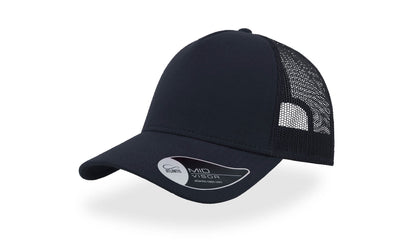Atlantis Rapper Jersey Cap – Structured Front with 8-Stitch Visor & Cotton Sweatband | NZ Stock - Urban Caps 