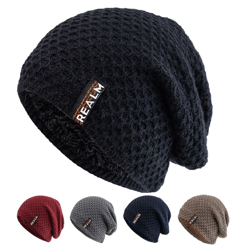 Realm Winter Fur-Lined Beanie - Urban Caps