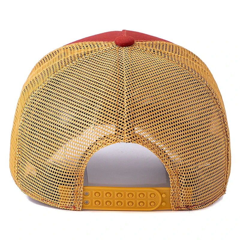 Raging Bull Station Trucker Cap - Versatile Cotton Mesh Trucker Cap For Casual Activities