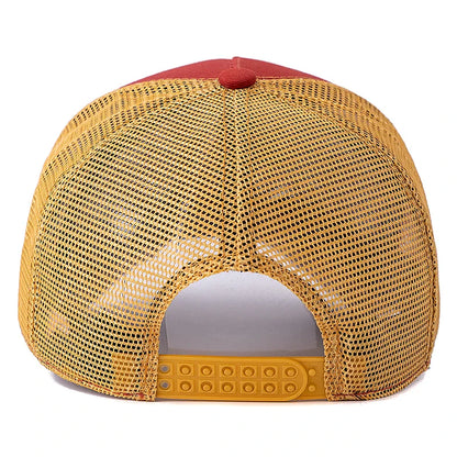 Raging Bull Station Trucker Cap - Versatile Cotton Mesh Trucker Cap For Casual Activities