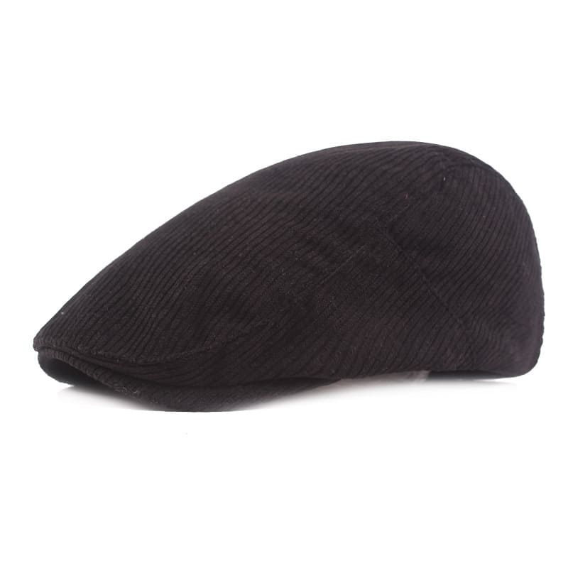 Ramsey Corduroy Flat Cap - Timeless Corduroy Flat Cap With Classic Style For All Occasions