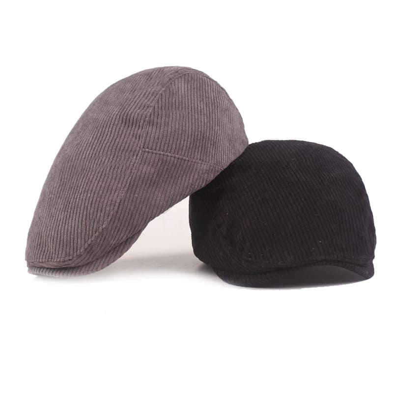 Ramsey Corduroy Flat Cap - Timeless Corduroy Flat Cap With Classic Style For All Occasions
