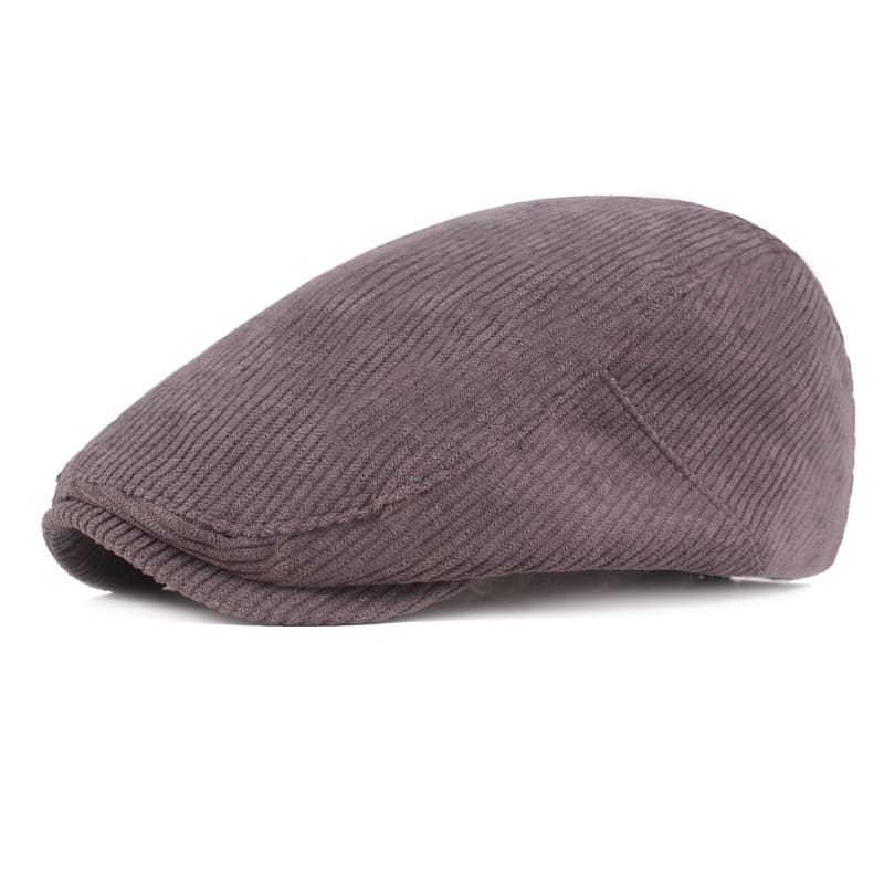 Ramsey Corduroy Flat Cap - Timeless Corduroy Flat Cap With Classic Style For All Occasions