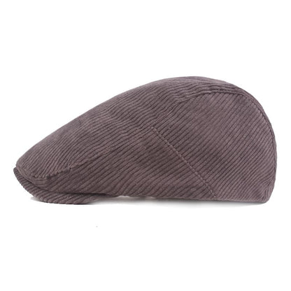 Ramsey Corduroy Flat Cap - Timeless Corduroy Flat Cap With Classic Style For All Occasions