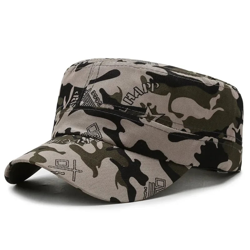 Raptor Military Camouflage Army Cap - Classic Military Pattern Cap For Casual Wear