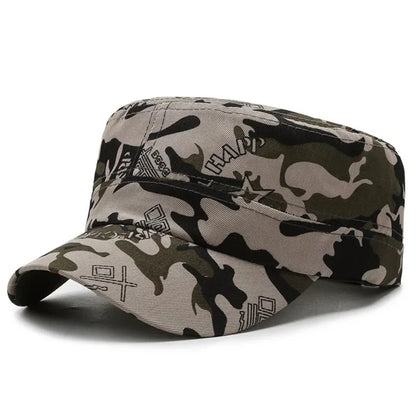 Raptor Military Camouflage Army Cap - Classic Military Pattern Cap For Casual Wear