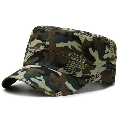 Raptor Military Camouflage Army Cap - Classic Military Pattern Cap For Casual Wear