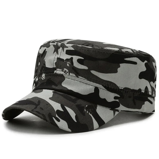 Raptor Military Camouflage Army Cap - Classic Military Pattern Cap For Casual Wear