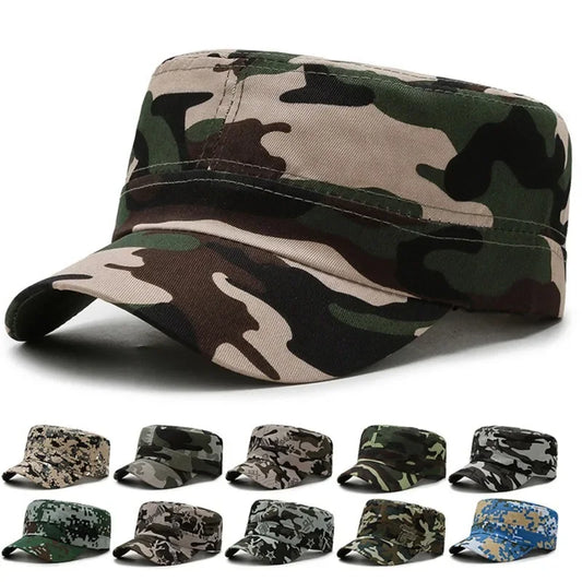 Raptor Military Camouflage Army Cap - Classic Military Pattern Cap For Casual Wear