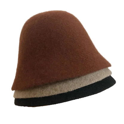 Reboux Women Retro Wool Cloche Hat - Timeless Vintage Style For Cold Weather And Warmth