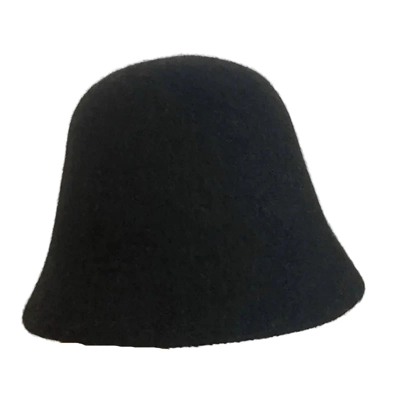 Reboux Women Retro Wool Cloche Hat - Timeless Vintage Style For Cold Weather And Warmth