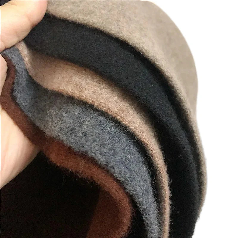 Reboux Women Retro Wool Cloche Hat - Timeless Vintage Style For Cold Weather And Warmth